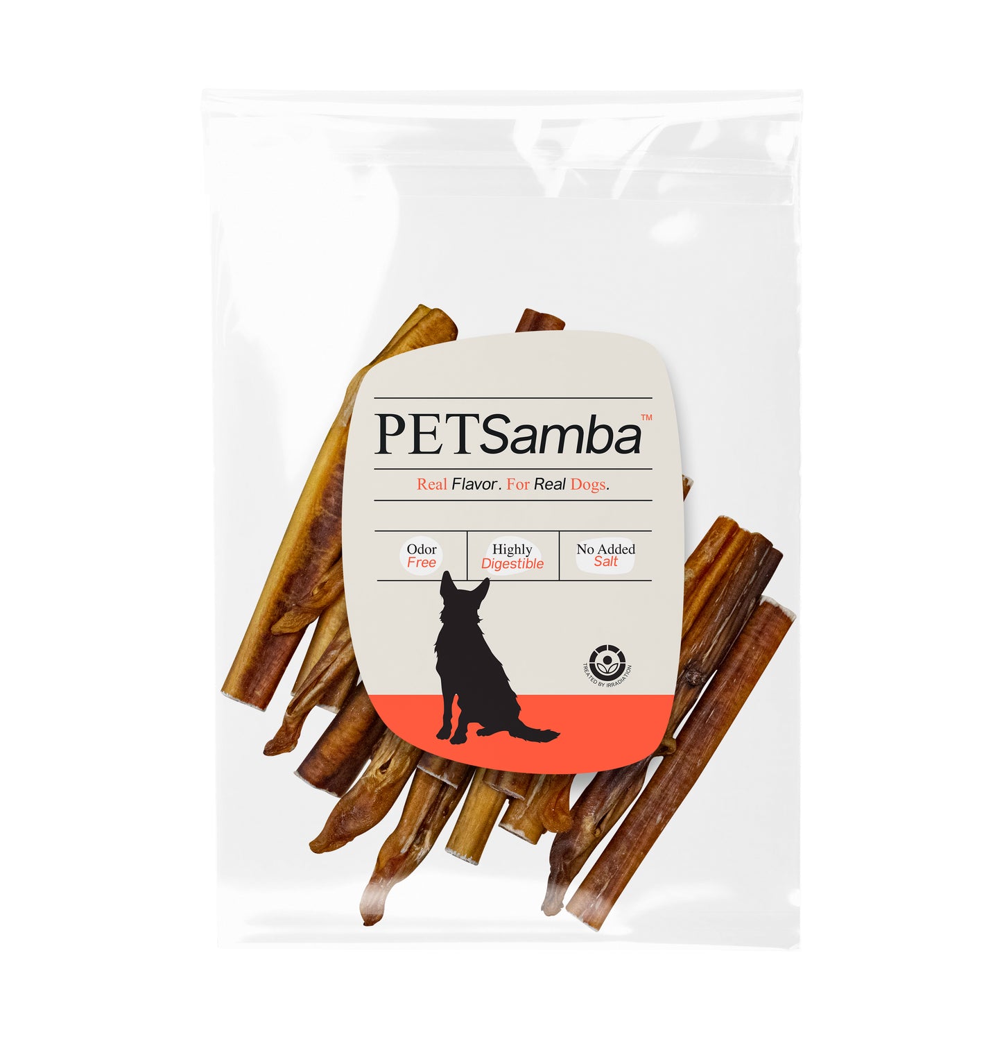 1LB Bully Stick 4-8"